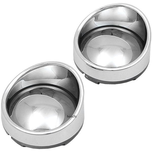 ウインカーベゼル ブレットバイザー スモーク/ミラー (左右ペア)