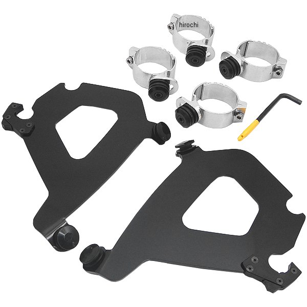 取付金具 ブレットフェアリング用 VRSC 黒