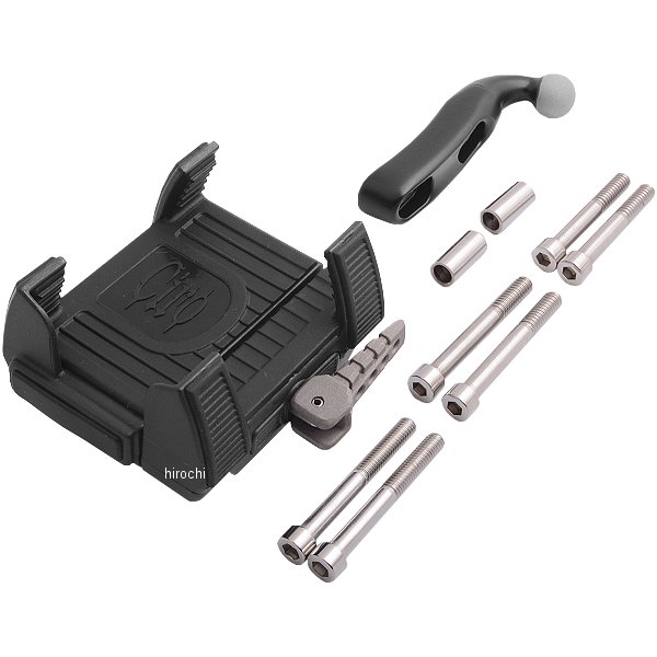 【セール特価】 スマートフォンホルダー ブレーキ/クラッチパーチ取付 充電機能無し 黒