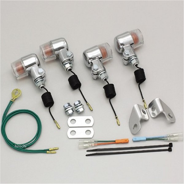 ミニウインカーキット 08年-16年 エイプ100 クリアレンズ 4個入り