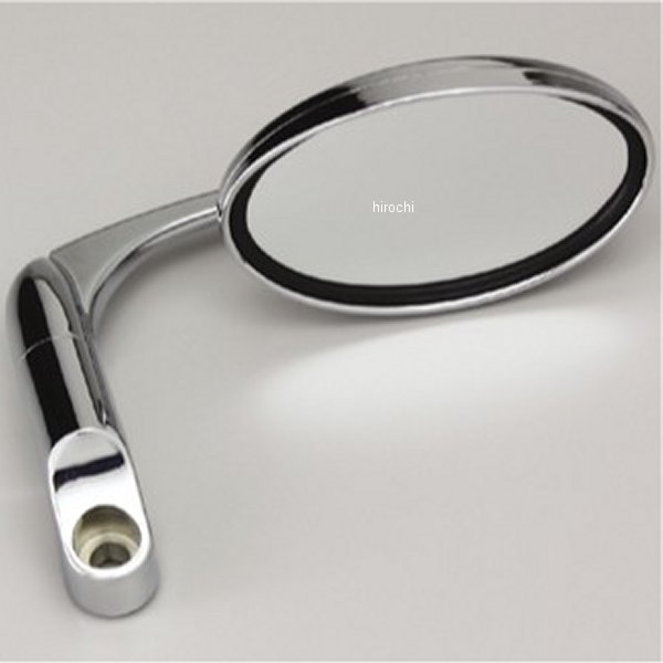 ローアングルミラー オーバル メッキ 1個入り