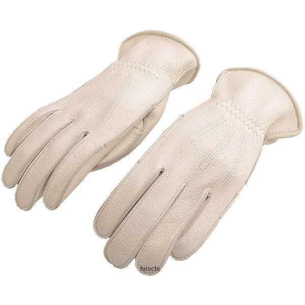 レザーグローブ アイボリー Mサイズ
