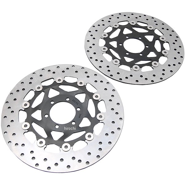 ブレーキディスクローター フロント用 17号 XJR400、FZ400、FZR400 左右セット
