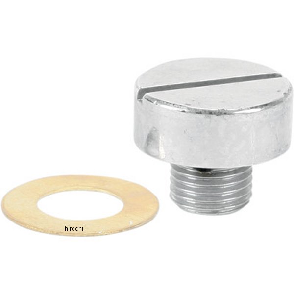 Machine オイルポンプ リリーフバルブ プラグ 68年-84年 BigTwin クローム