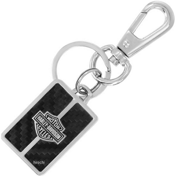 バロン BARON キーチェーン ハーレーダビッドソン(R) バー&シールドロゴ ブラックカーボン