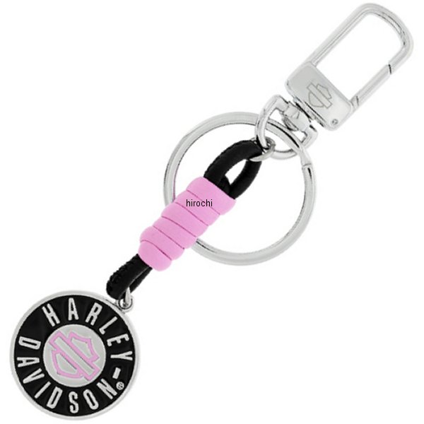 バロン BARON キーチェーン ハーレーダビッドソン(R) ピンクロープ