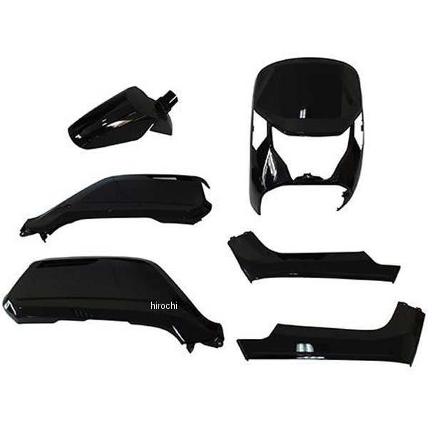 エナジープライス 外装6点セット ダンク AF74/78 ポセイドンブラックメタリック