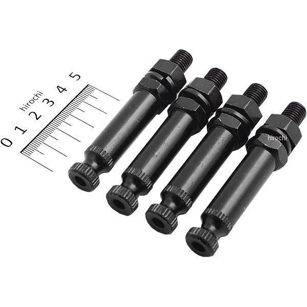 ウインカー取付ボルト M10x60 黒 4本入り