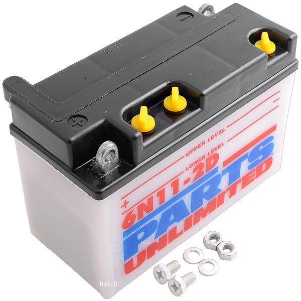 液別 バッテリー 開放型 6V Y6N11-2D