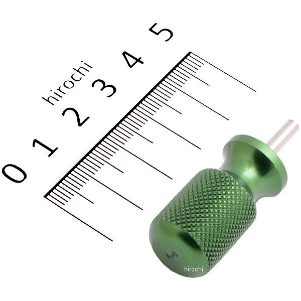 ブルーポイント チューブ端子 ターミナルツール 3.0mm x 13mm グリーンハンドル