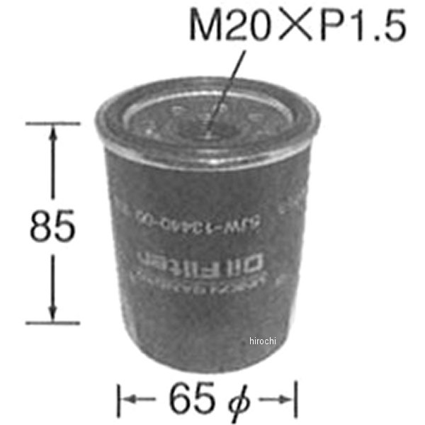 オイルフィルター カートリッジ式 01年-06年 FJR1300