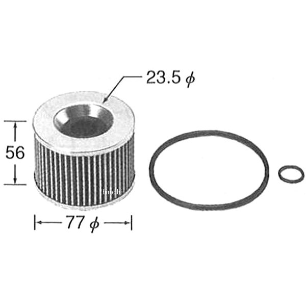 オイルフィルター 濾紙式