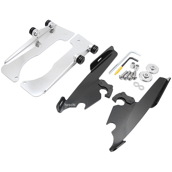 ウインドシールド クイック取付金具 ロック付き 06年-13年 ロードライナー XV1900 黒