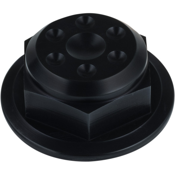 NUT STEERING STEM BLK IND