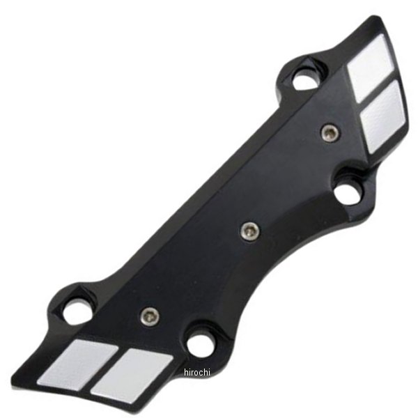 1.25インチ ハンドルバー トップ クランプ ワイルドウイング 黒