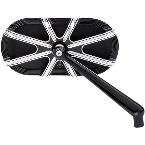 ミラー 10ゲージ 黒 右