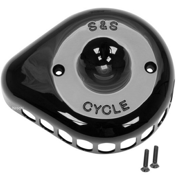 エアクリーナーカバー ステルス ミニ ティアドロップ 黒