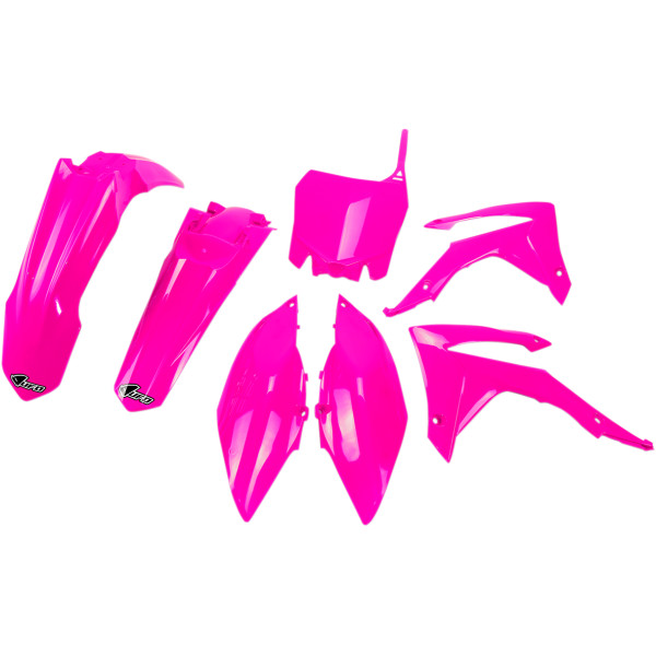 ユーフォープラスト UFO PLAS 外装キット 14年-17年 CRF450R、CRF250R 蛍光ピンク