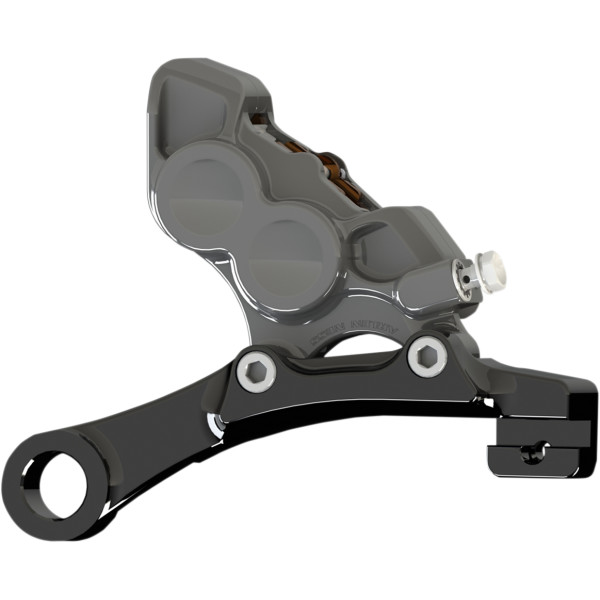 4ピストン キャリパー 11.8インチローター用 リア 黒