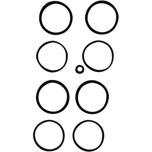 補修シール フロントキャリパー