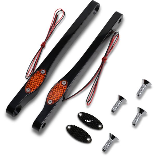 LEDウインカー フロント FLSTF 黒