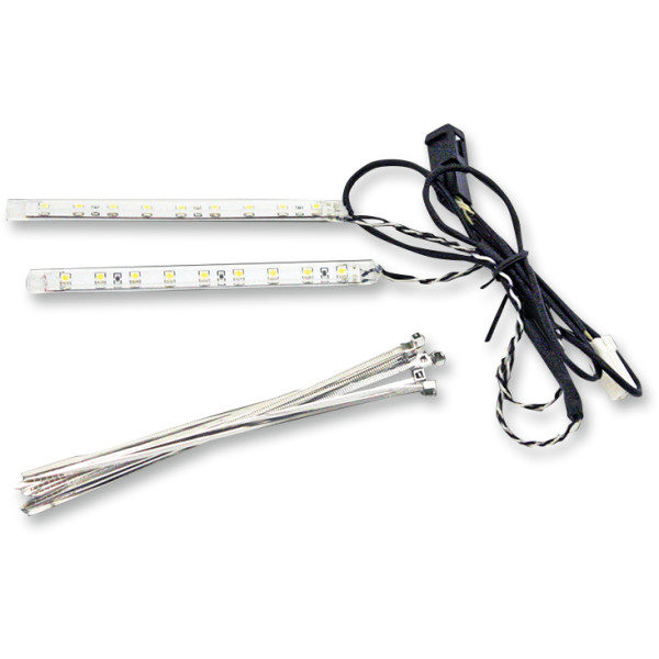 カスタム ダイナミクス フェアリング ベント 白DRL/アンバーウインカー