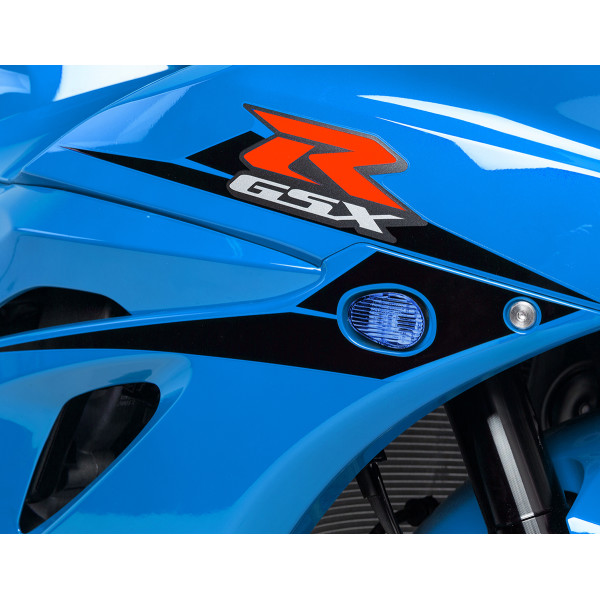 フロント マーカーライト 埋め込み型 青 17年 スズキ GSX-R1000
