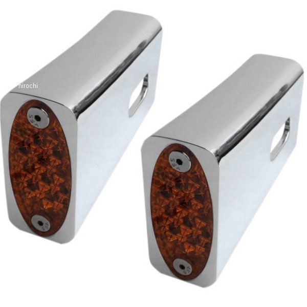 LEDマーカーライト フェンダーストラット アンバー クローム