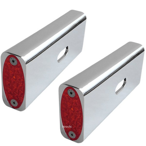 LEDマーカーライト フェンダーストラット 赤 クローム