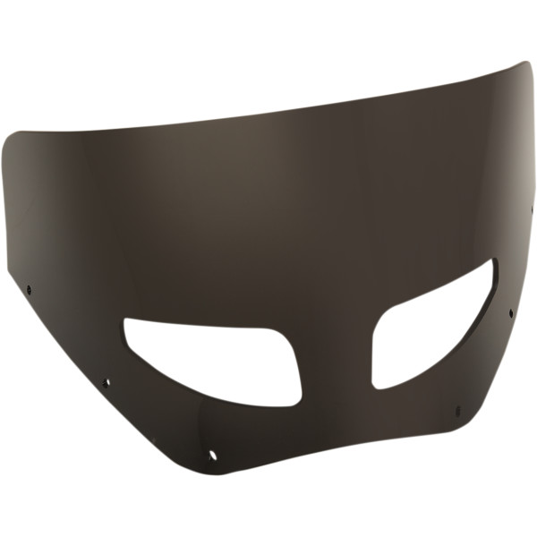 シールド フェアリング ロードウォーリア用 ベント付 9"ダーク/スモーク