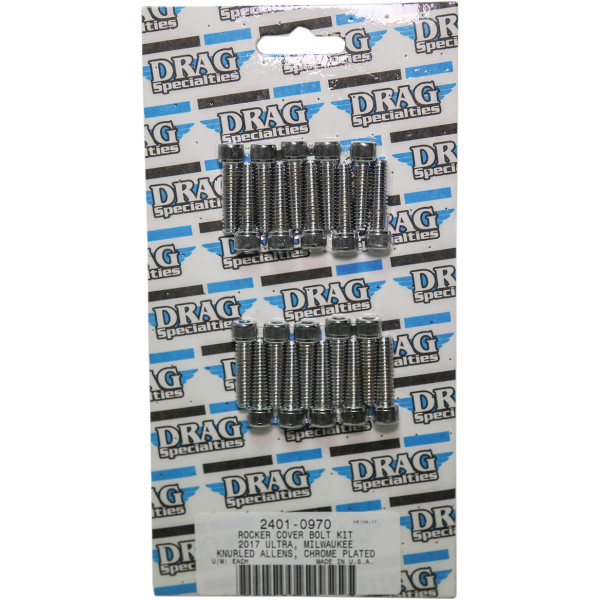 ボルトキット ロッカーカバー 17年以降 M-Eight クローム/ローレット