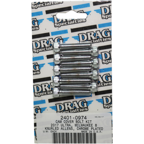 ボルトキット カムカバー 17年以降 M-Eight クローム/ローレット