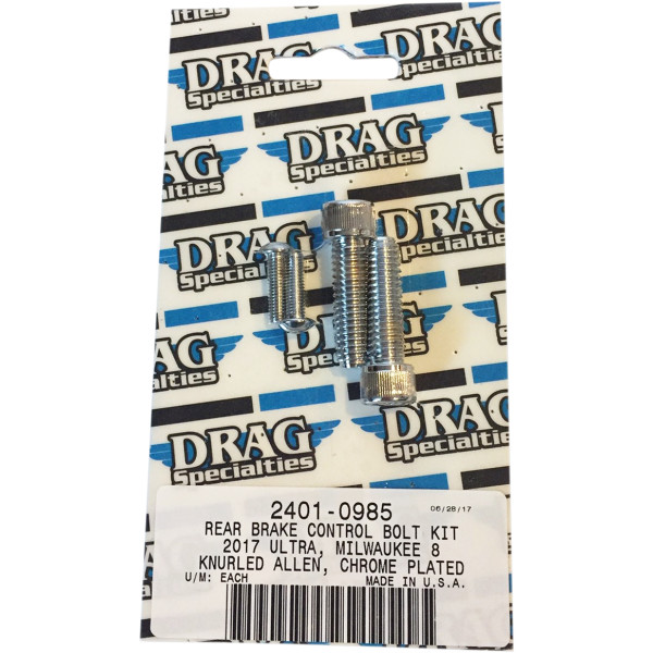 ボルトキット リアブレーキコントロール 17年以降 FLH クローム/ローレット