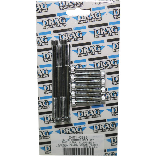 ボルトキット アウタープライマリー 17年以降 FLH クローム/ローレット