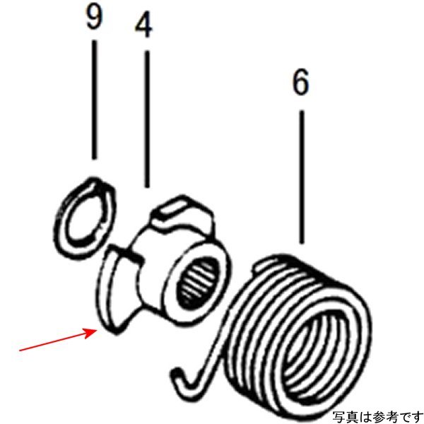 キックスプリングリテーナー