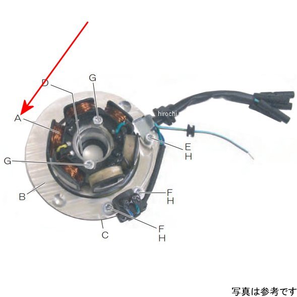 ステーター SSローター シャリー6V