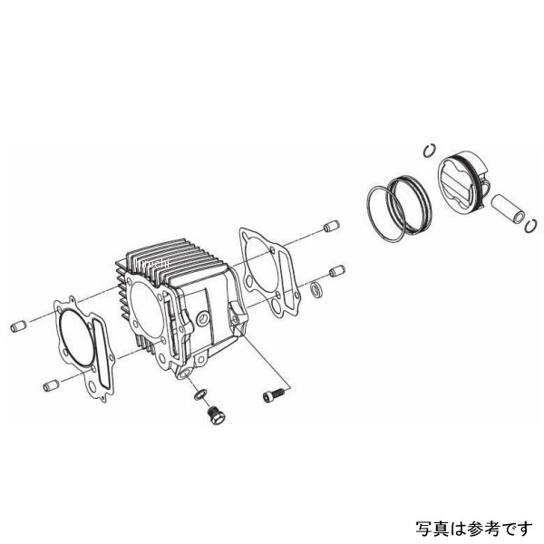 シリンダーキット DESMO138cc モンキー、ゴリラ