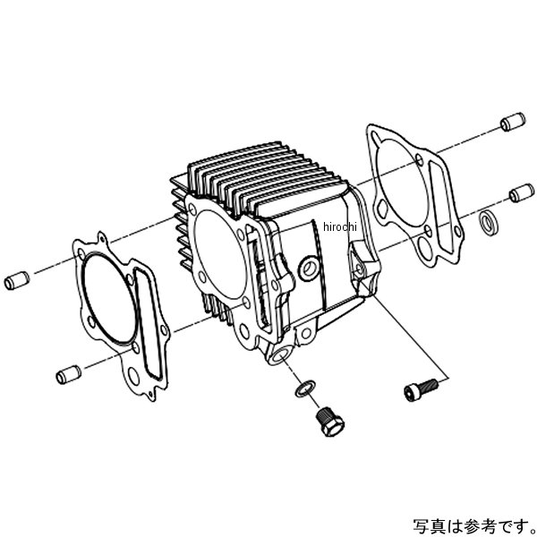 シリンダーキット DOHC/138cc モンキー、ゴリラ