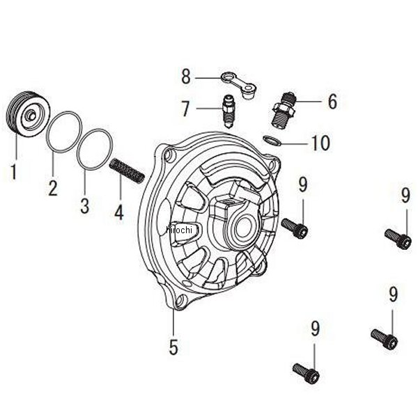 17乾式クラッチカバー タイプR 油圧 モンキー、ゴリラ