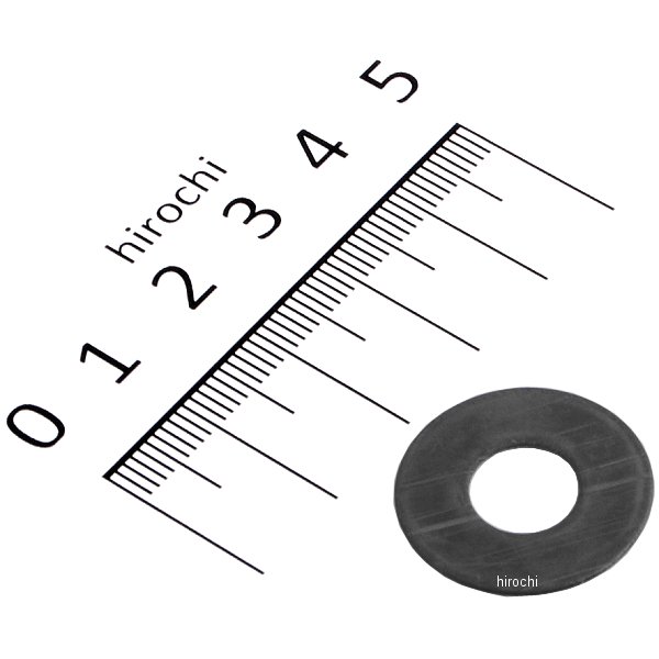 補修 ワッシャー、ゴムコーティング鋼 3/8インチ(9.5mm)(1個売り)