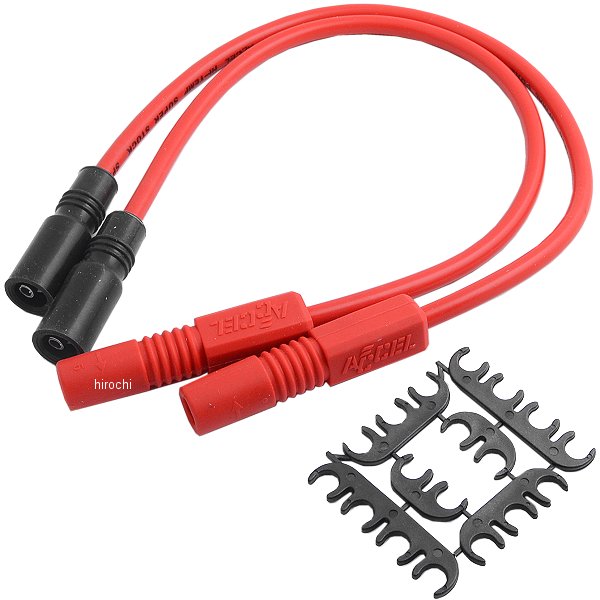 8mm プラグコード 99年-08年 FLH 赤