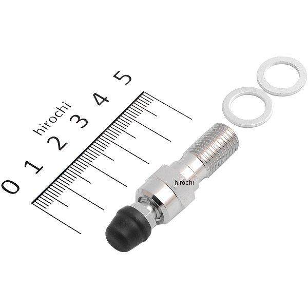 エアフリーバンジョーボルト シングル P1.25 メッキ