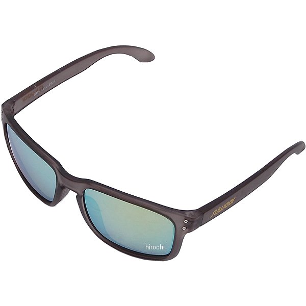 サングラス マットクリアブラック フリーサイズ イエローレボレンズ