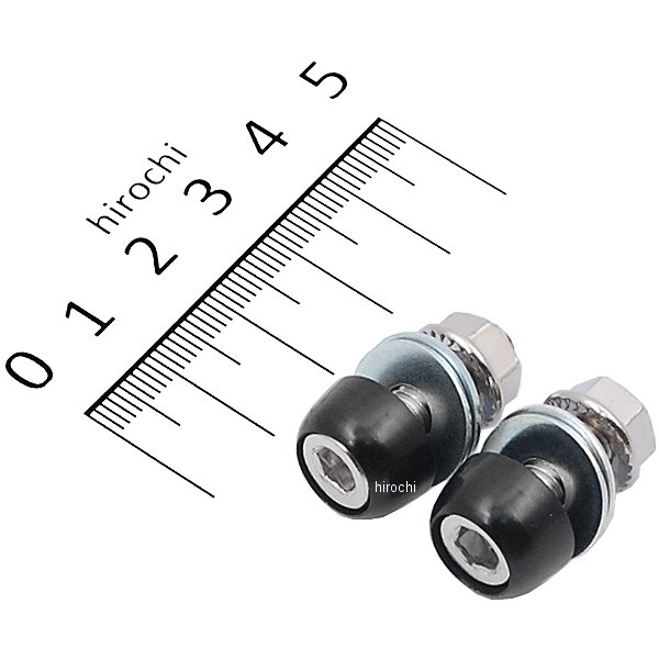 LM-BK  デコレーションライセンスボルト 黒