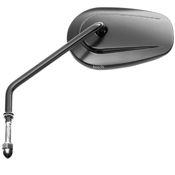 テーパー・ミラー 黒 ロング 左 91910-03B