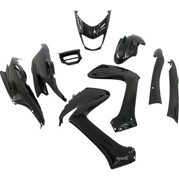 エナジープライス 外装9点セット マジェスティ125/FI 黒