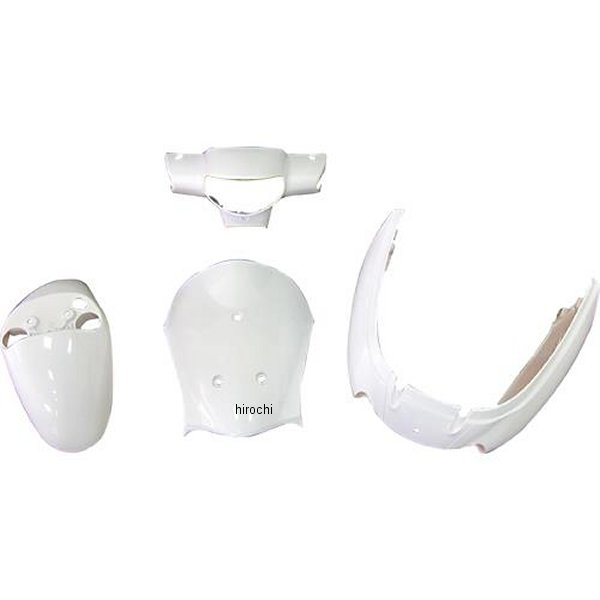 エナジープライス 外装4点セット レッツ4 CA41A/CA45A/CA46A 白