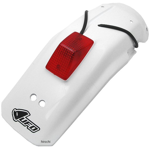 リアフェンダー ライト付き 88年-00年 XR600R 白