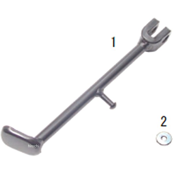 サイドスタンド 10インチ装着車両 モンキー、ゴリラ、バハ