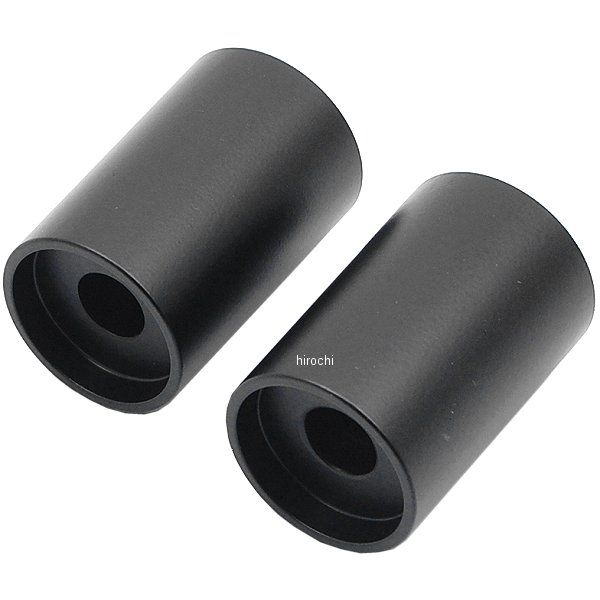 1.25インチバー用 延長ライザー 2インチ(51mm)高 黒(つや消し)